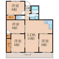 センチュリーパレスの物件間取画像